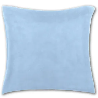 BestLivings Kissenbezug Kuschel 60 x 60 cm Blau