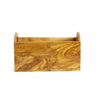 HENDI Brotkasten Holz Olivenholz