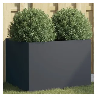 vidaXL Pflanzkübel 62 x 47 x 46 cm Anthrazit